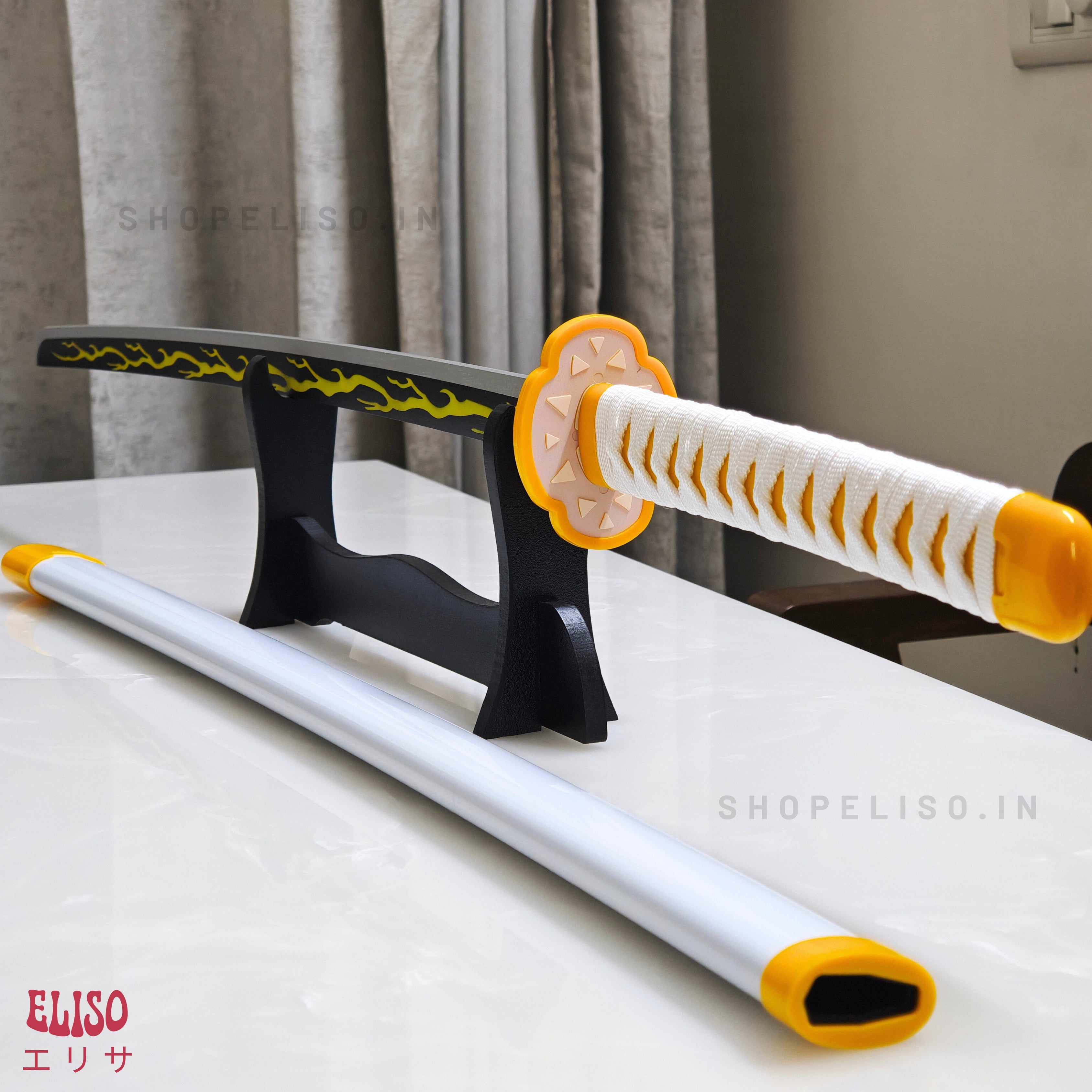 ELISO LED Katana | Zenitsu’s Thunder Katana – Demon Slayer
