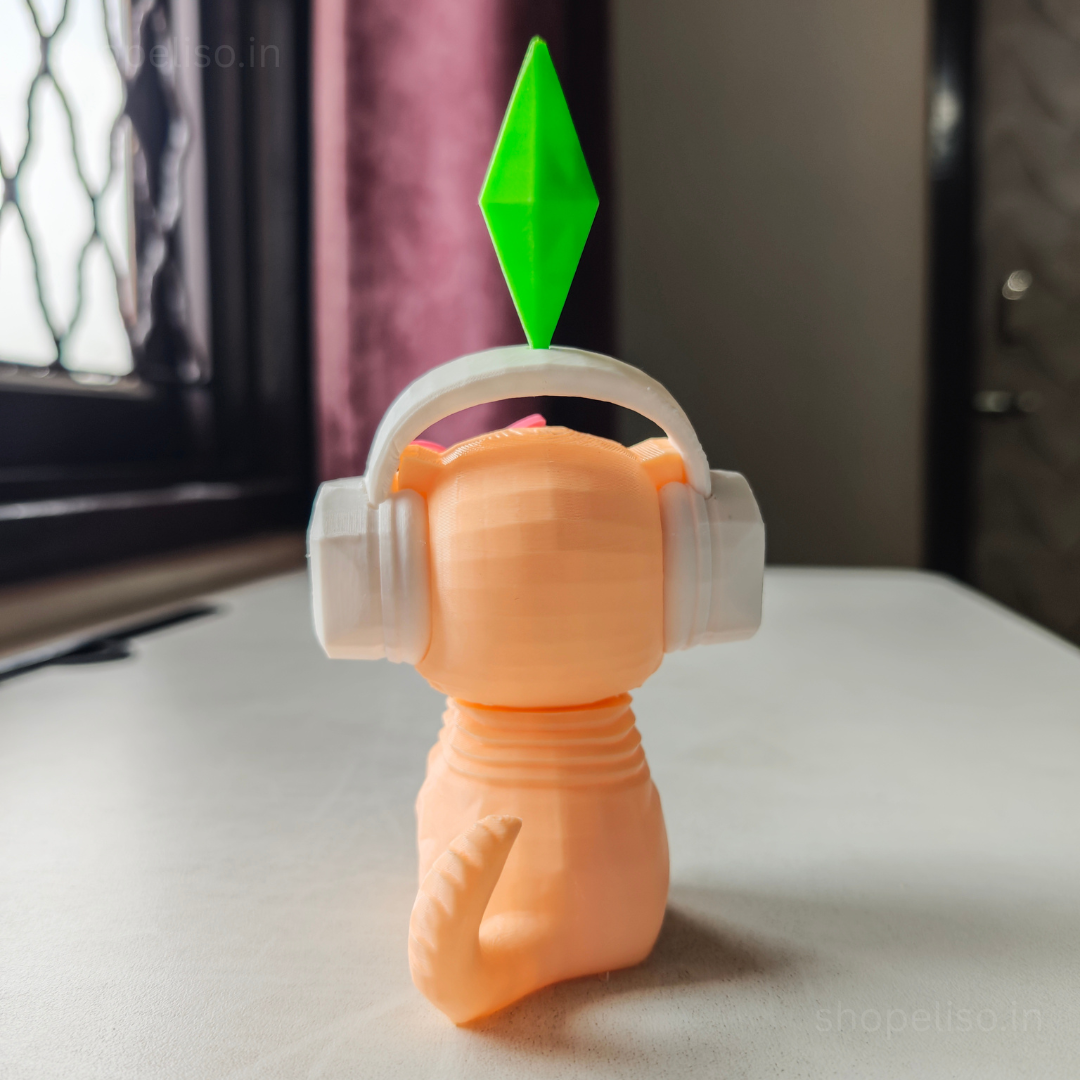 Eliso Bobble Head Sims Cat | Vibing Cat 🐱