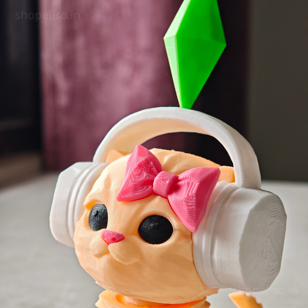 Eliso Bobble Head Sims Cat | Vibing Cat 🐱
