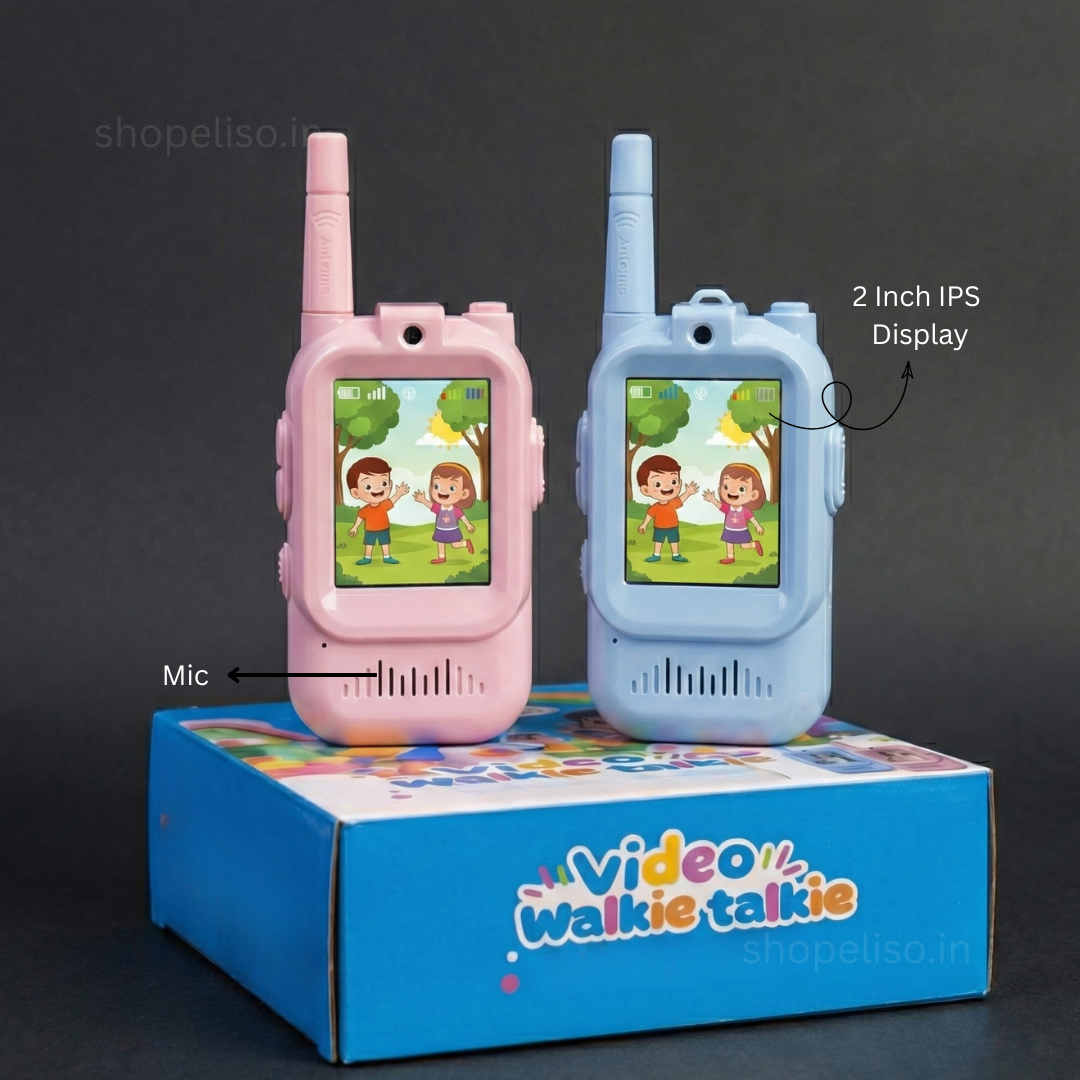 ELISO Video Walkie-Talkie ( Pack of 2 )