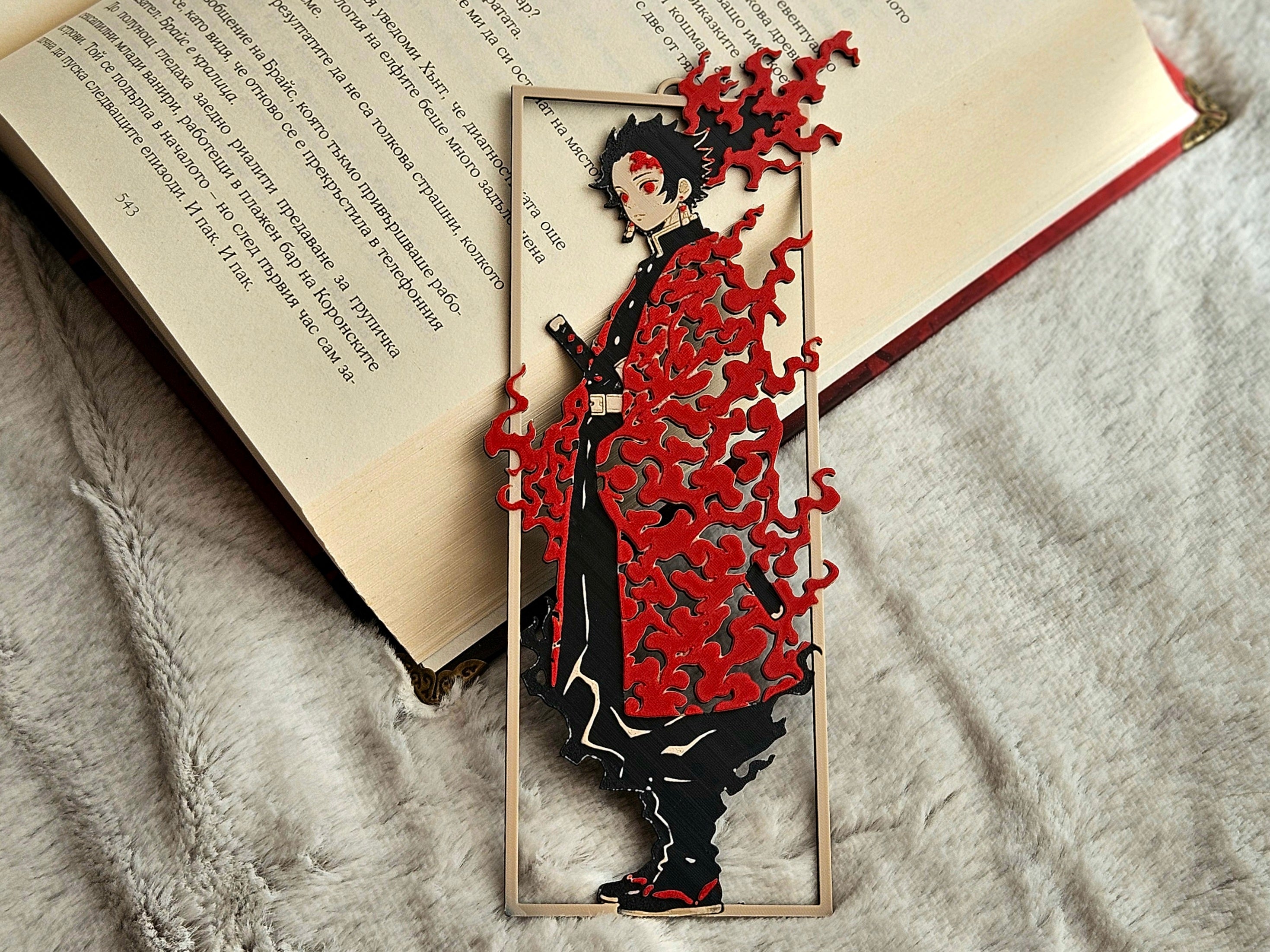 Eliso Tanjiro Framed Bookmark