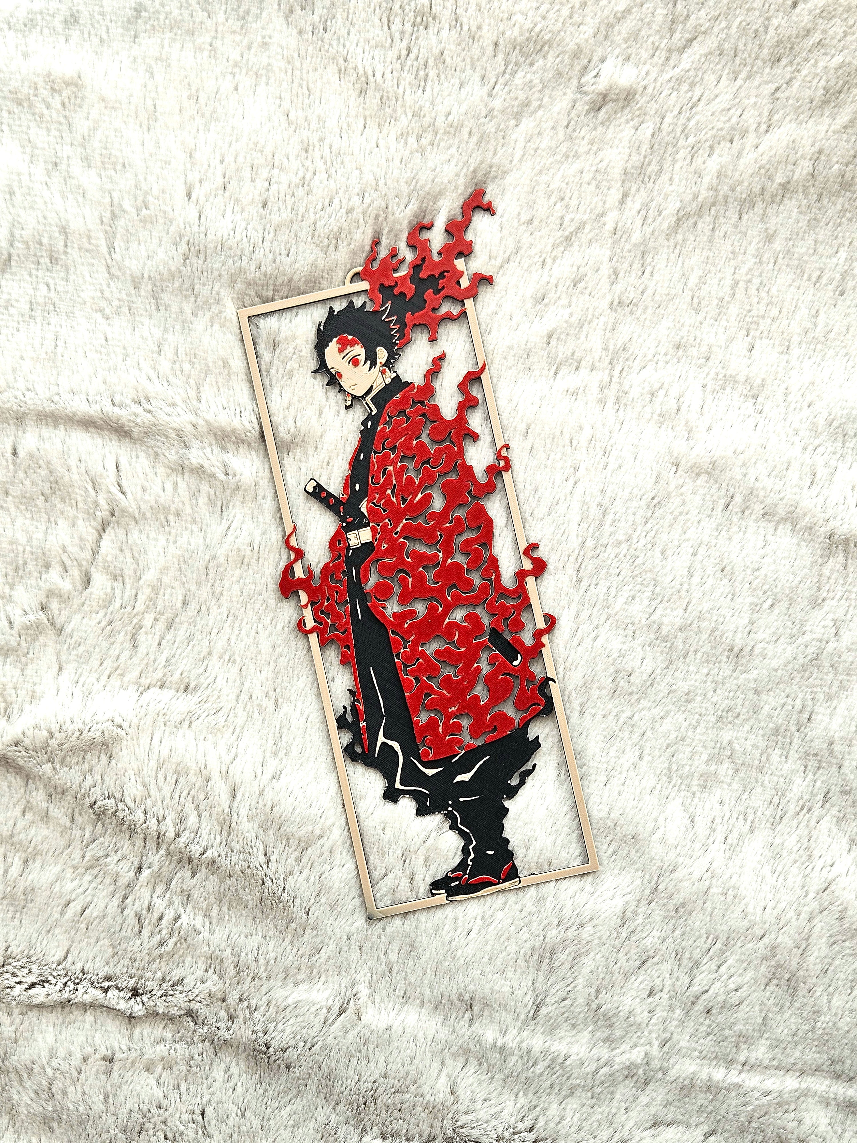 Eliso Tanjiro Framed Bookmark