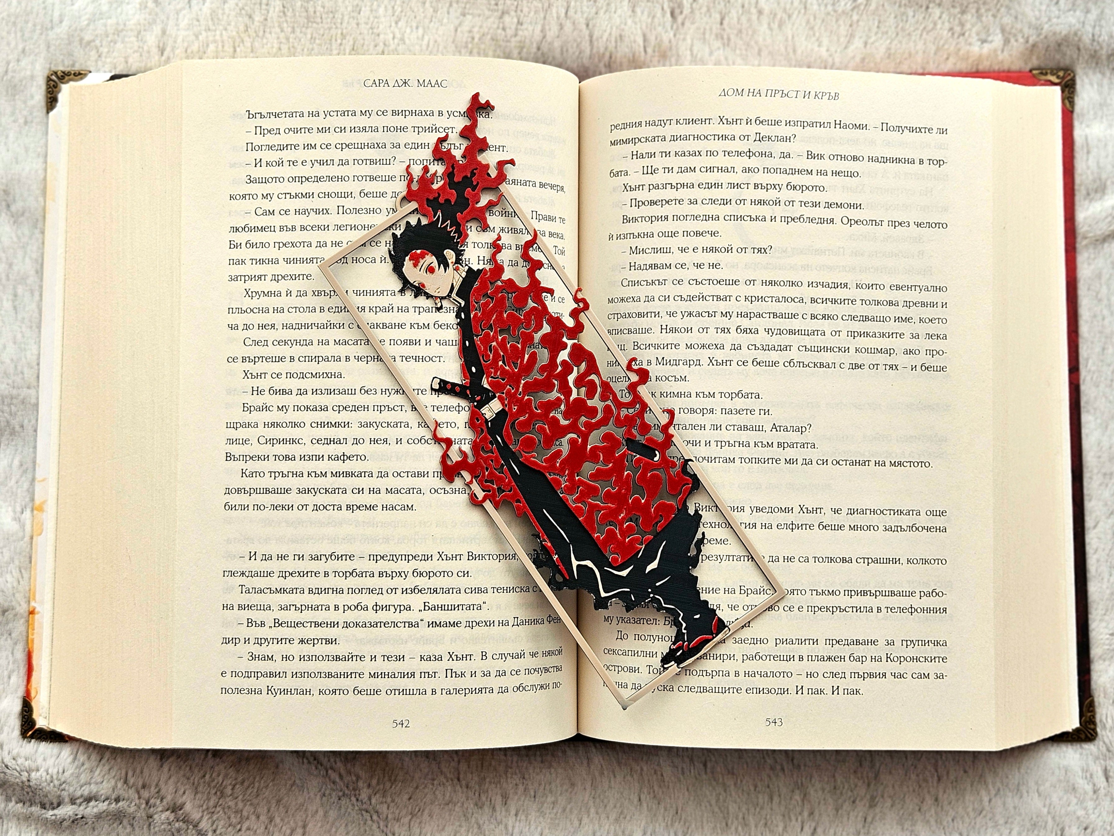 Eliso Tanjiro Framed Bookmark