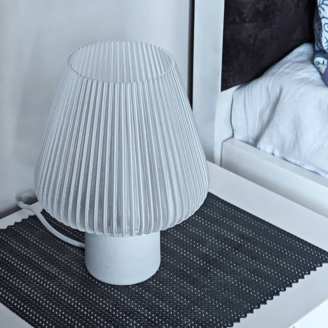 Eliso Candlelight Lamp | Fractal Glass Look