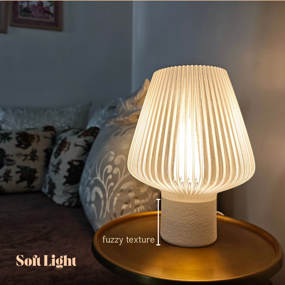 Eliso Candlelight Lamp | Fractal Glass Look