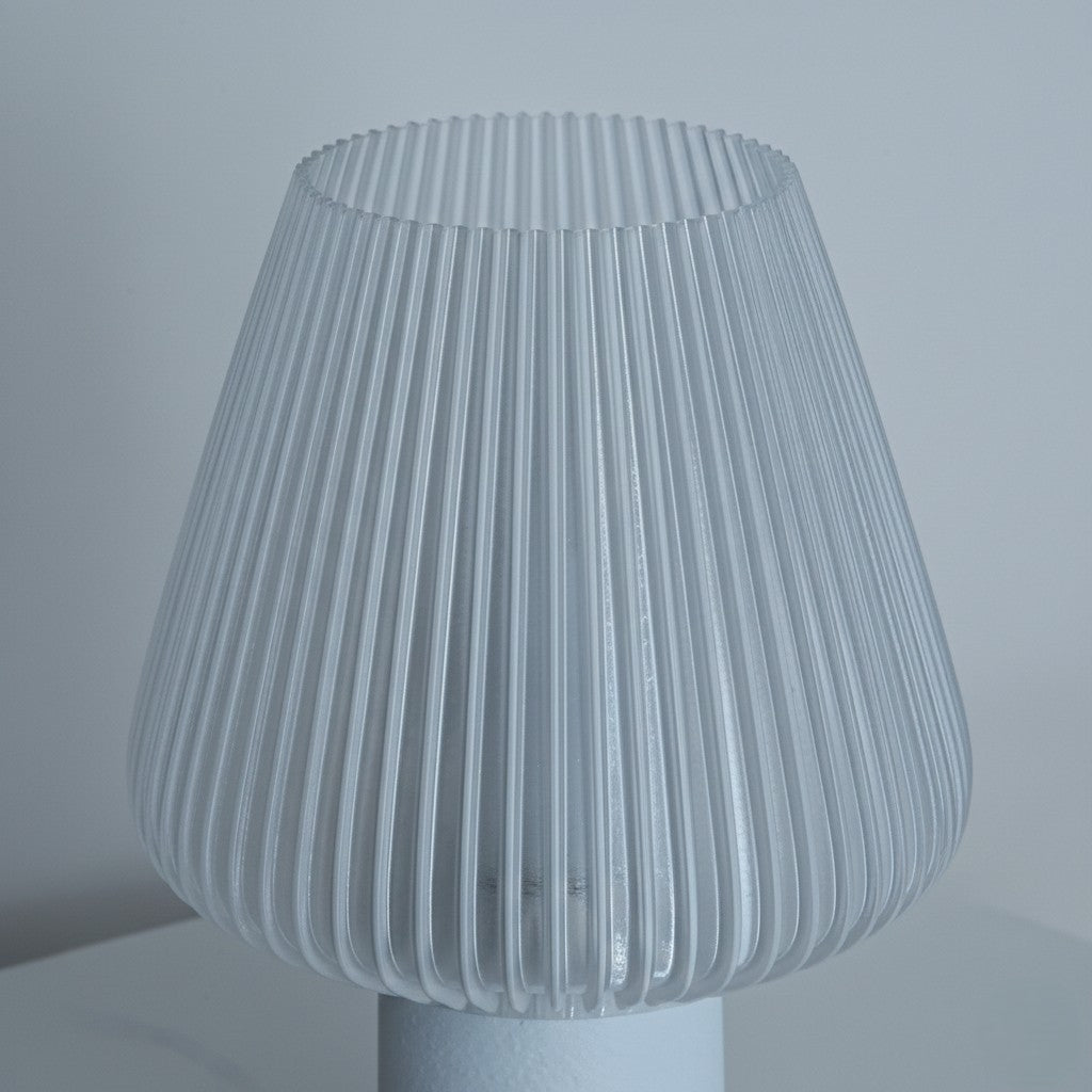 Eliso Candlelight Lamp | Fractal Glass Look