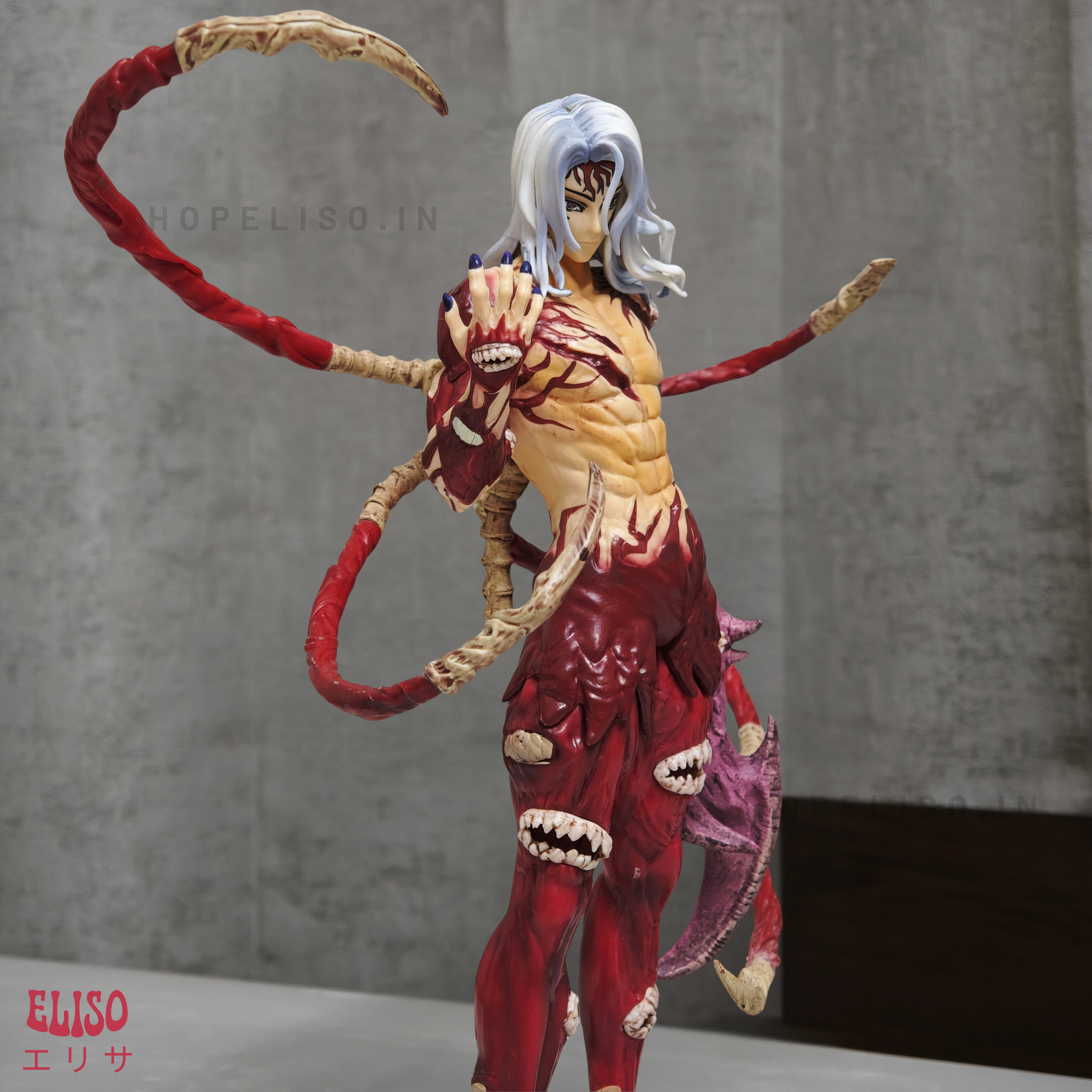 Eliso Anime Figurine | Demon King Muzan Final Form - Demon Slayer