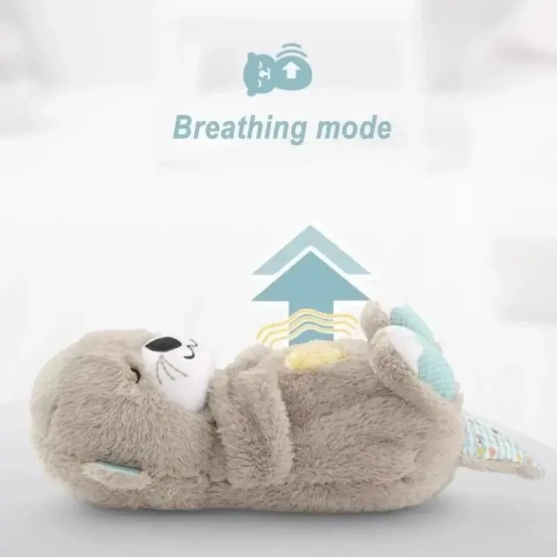ELISO Breathing Teddy Otter - Glowing Musical Plush Toy 🧸