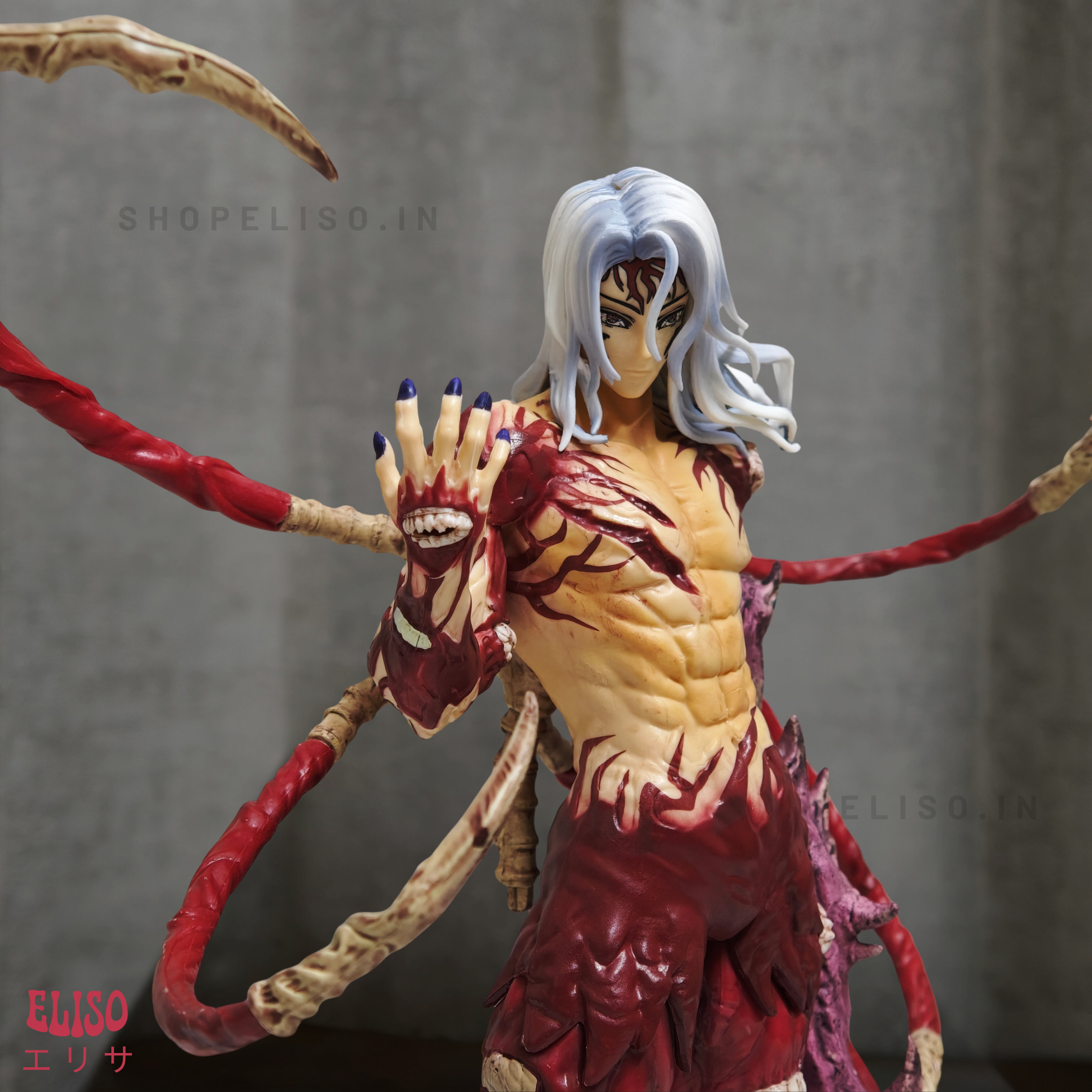Eliso Anime Figurine | Demon King Muzan Final Form - Demon Slayer