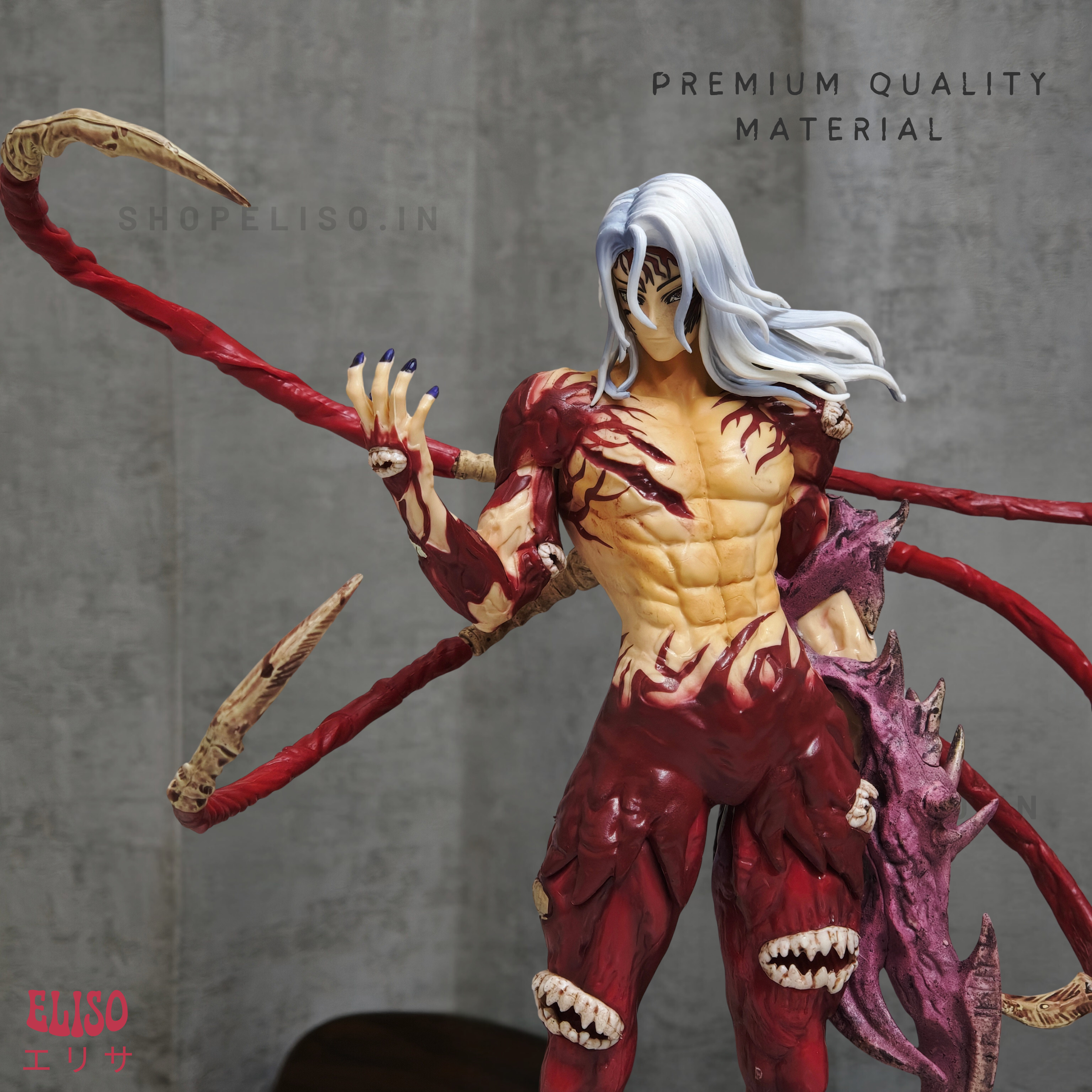Eliso Anime Figurine | Demon King Muzan Final Form - Demon Slayer