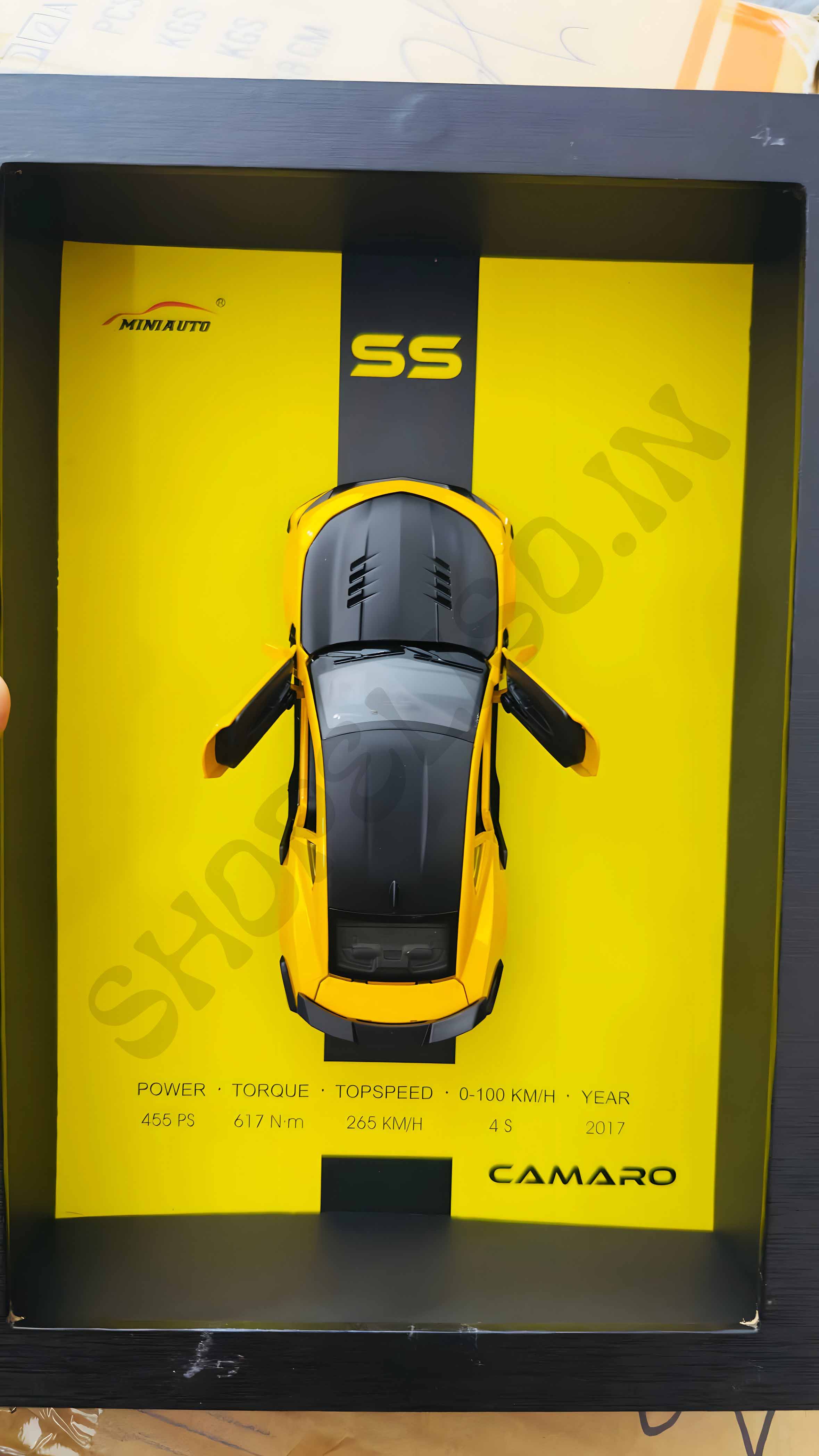 Eliso Die-Cast Sports Car Frame | 3D Wall Decor with Light & Sound