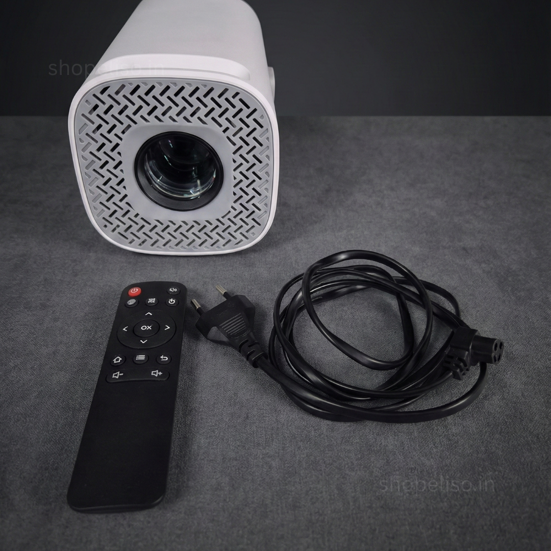 Eliso Mini Projector 📽️ | Built-in Apps (Netflix, YouTube) Wi-Fi