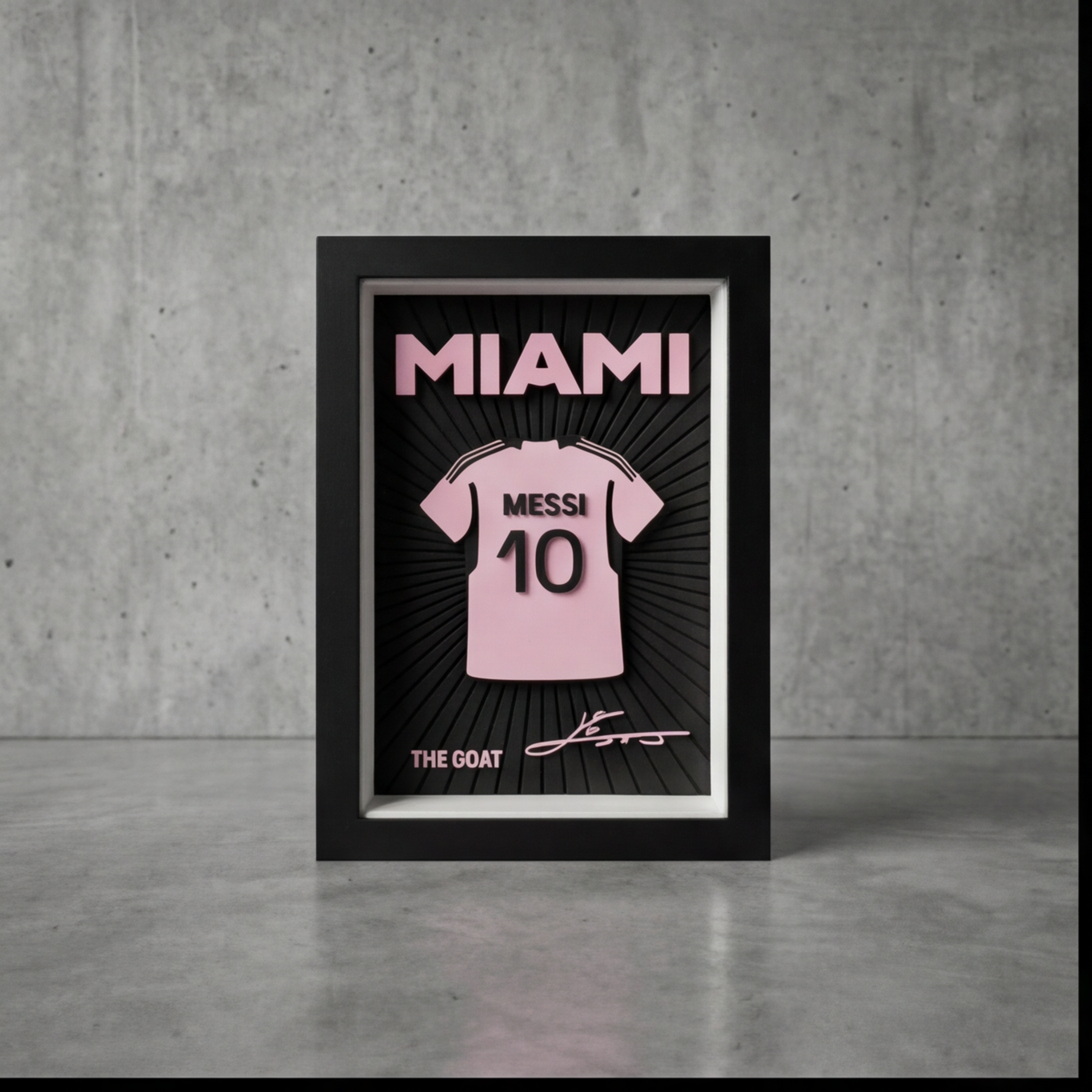 Eliso Customizable Frame – Miami Messi