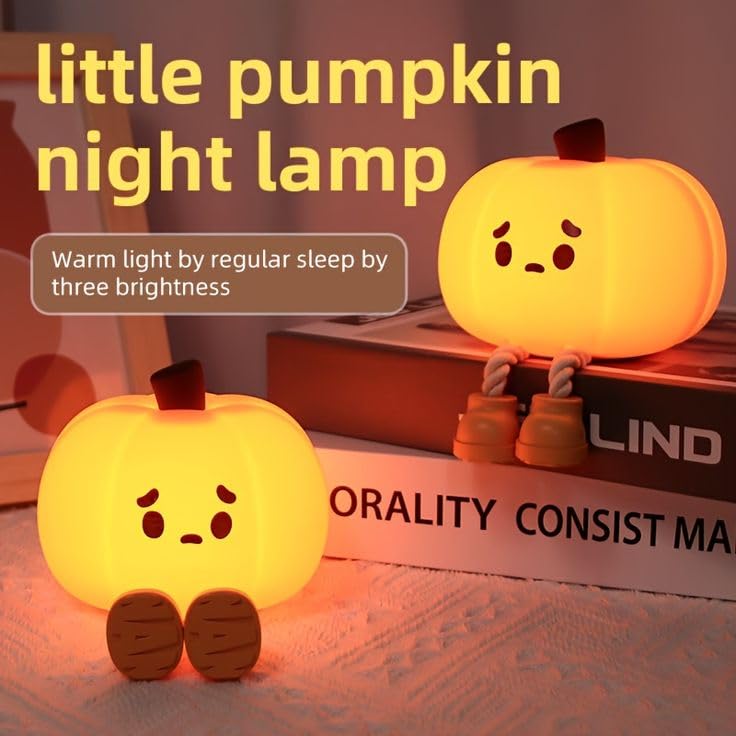 Eliso Silicone Pumpkin night light 🎃