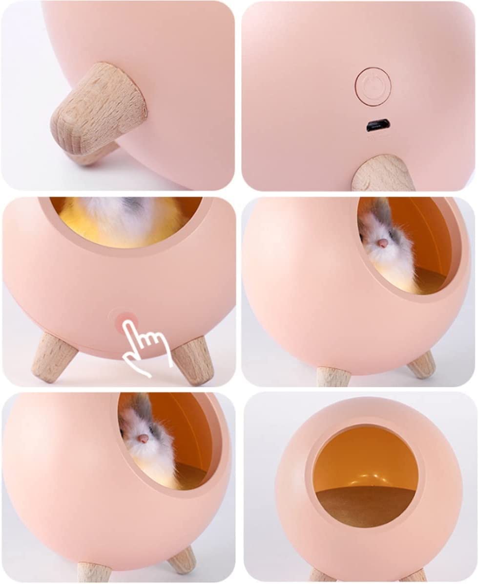 Eliso Sleeping Cat Pet House | Ambience Lamp LED Night Light
