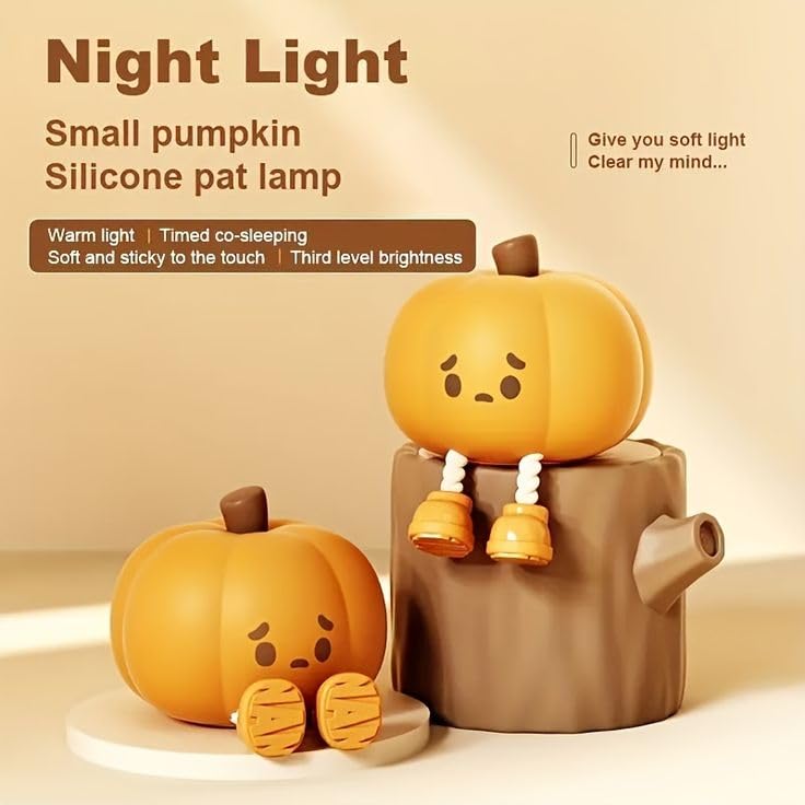 Eliso Silicone Pumpkin night light 🎃