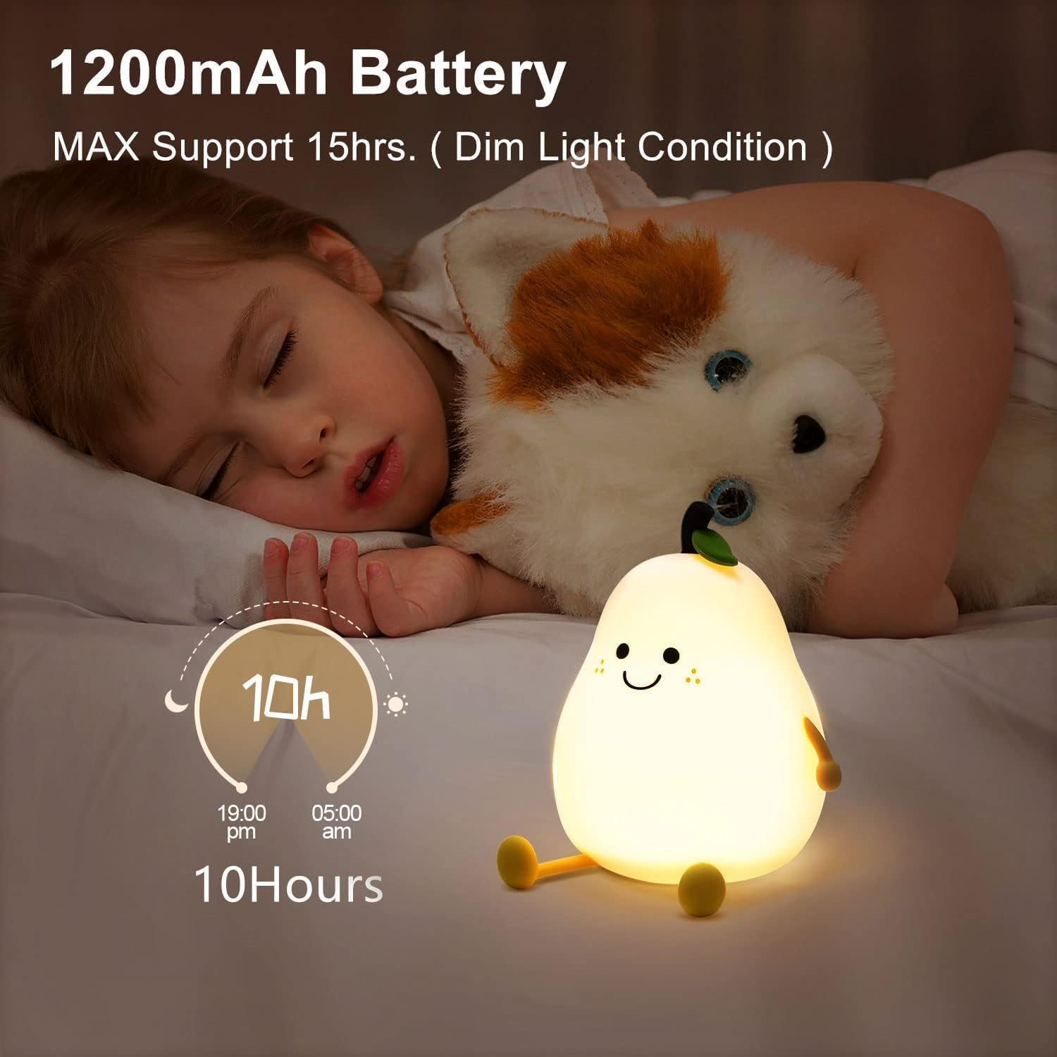Eliso Cute Pear Night Light