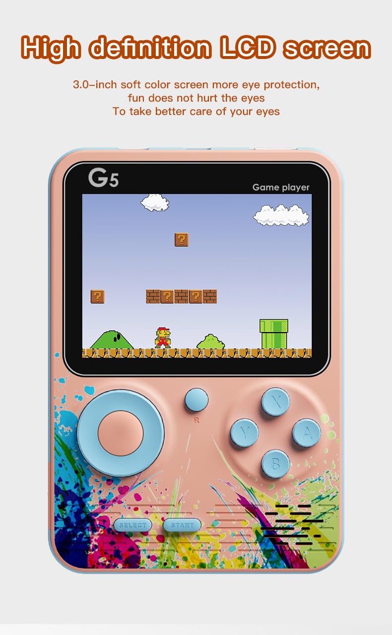 Eliso Retro Gaming Handheld 500 Games in 1