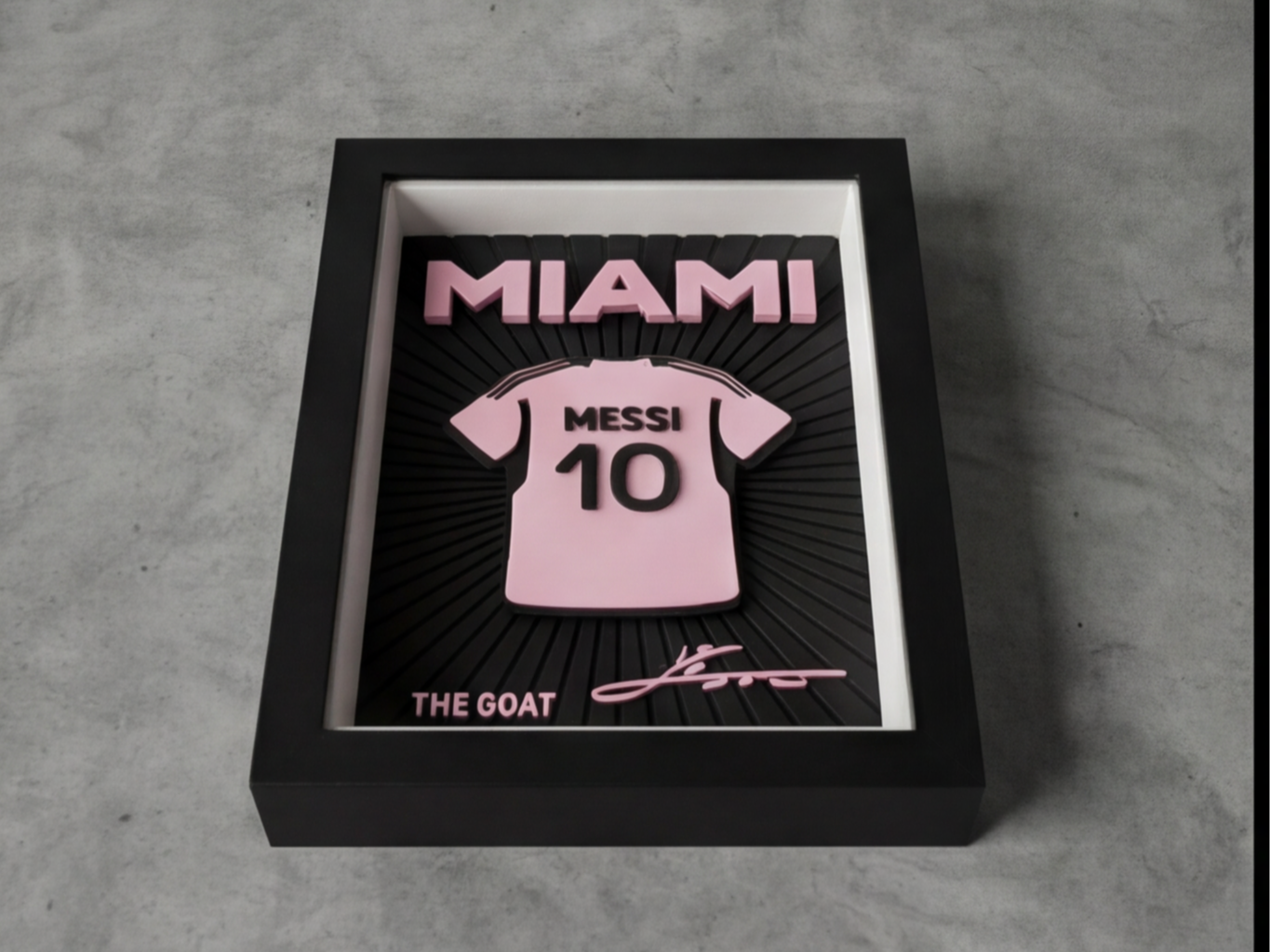 Eliso Customizable Frame – Miami Messi