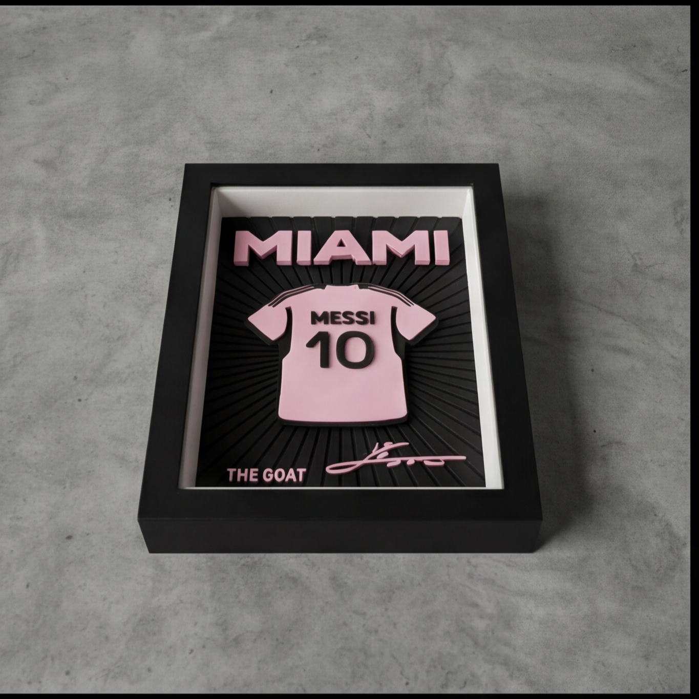 Eliso Customizable Frame – Miami Messi