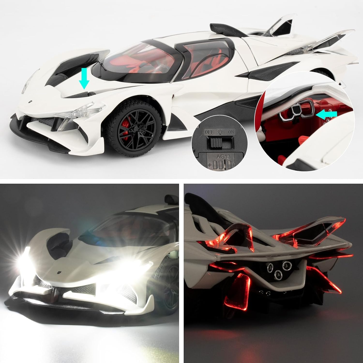 Eliso 1:24 Apollo Evo Model Car | Metal