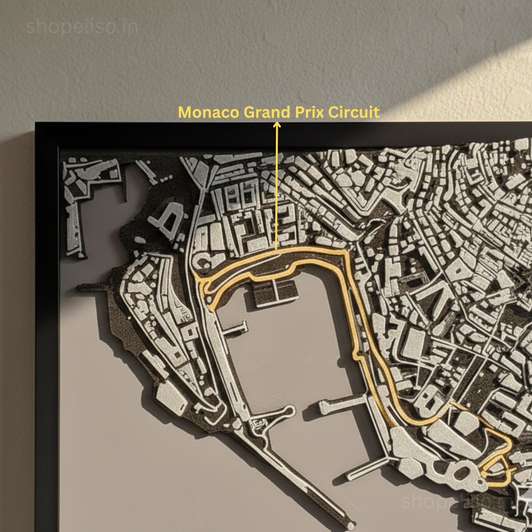 ELISO Monaco Grand Prix Circuit Miniature
