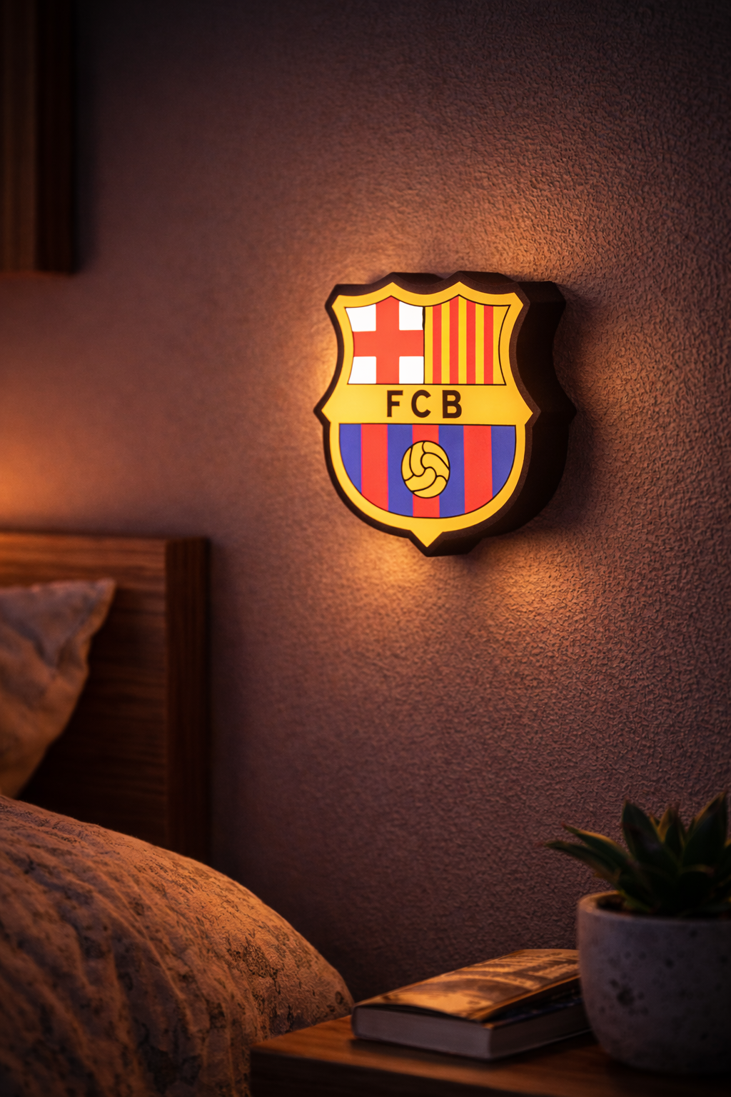 Catalan Blaugrana Light Box