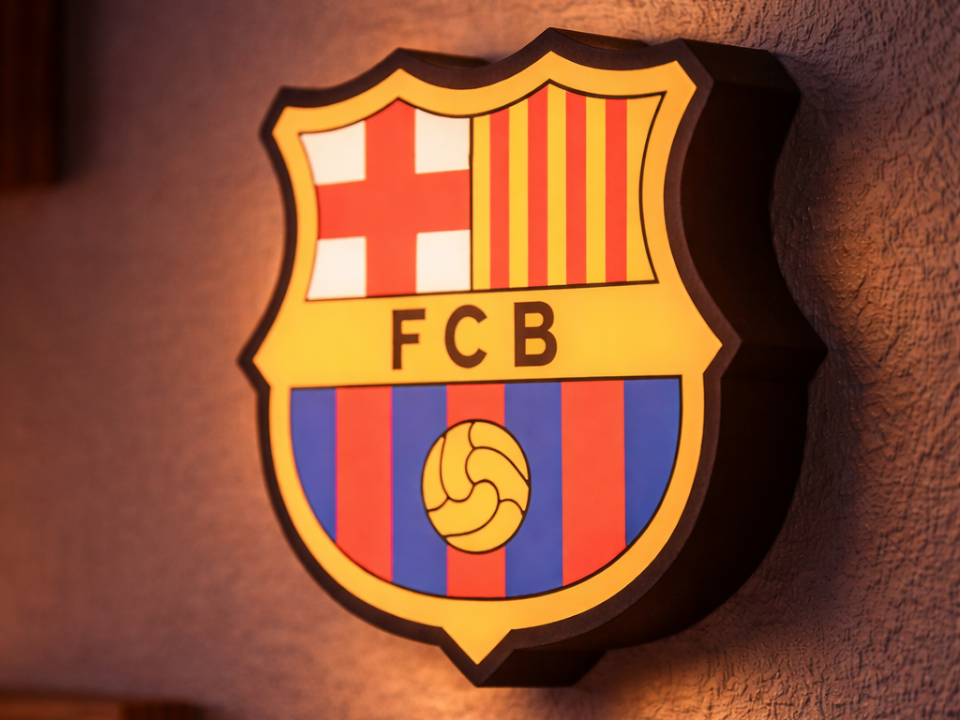 Catalan Blaugrana Light Box