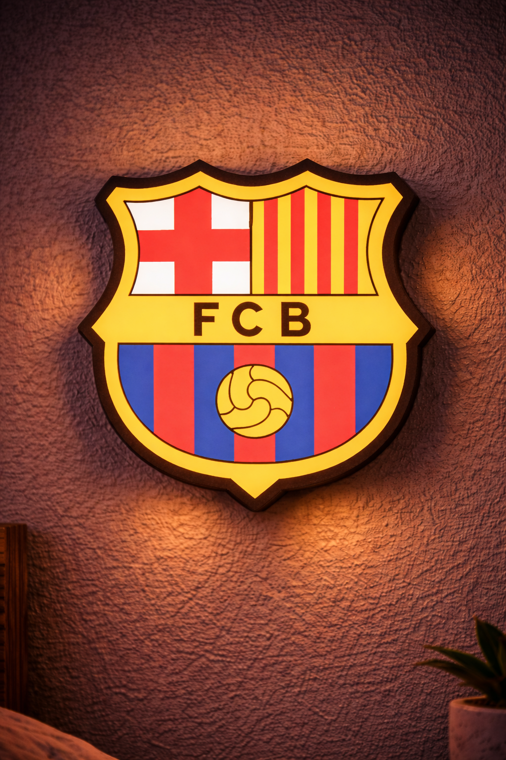 Catalan Blaugrana Light Box