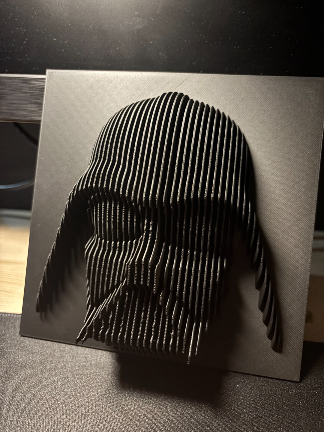 ELISO Dark Lord Layered Sculpture Wall Art