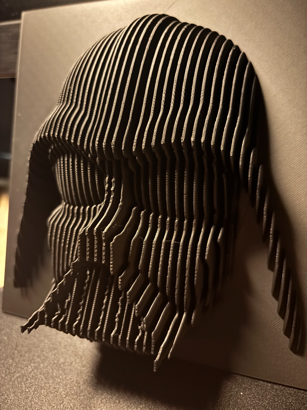 ELISO Dark Lord Layered Sculpture Wall Art