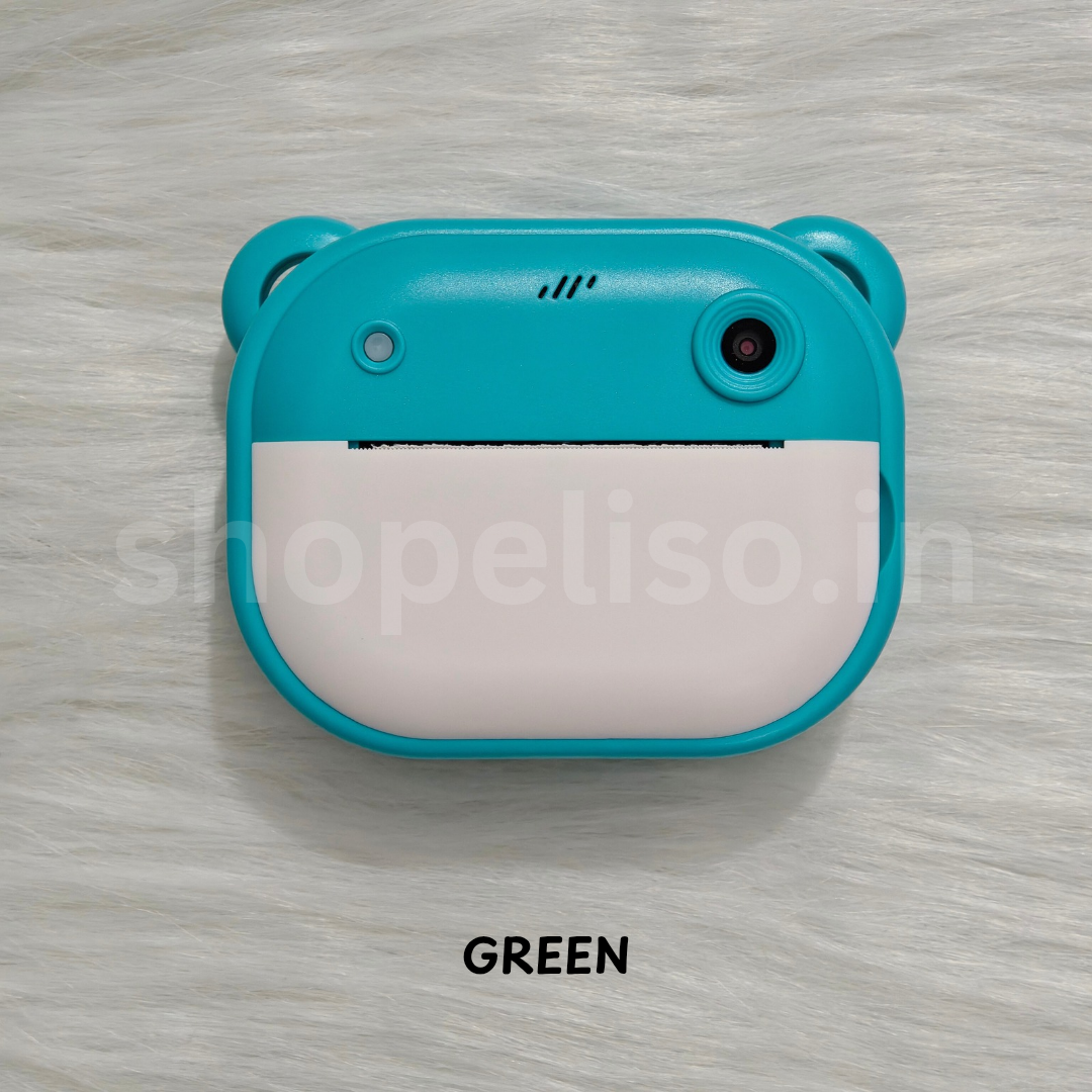 Eliso Instant Print Camera | Front and Back Camera