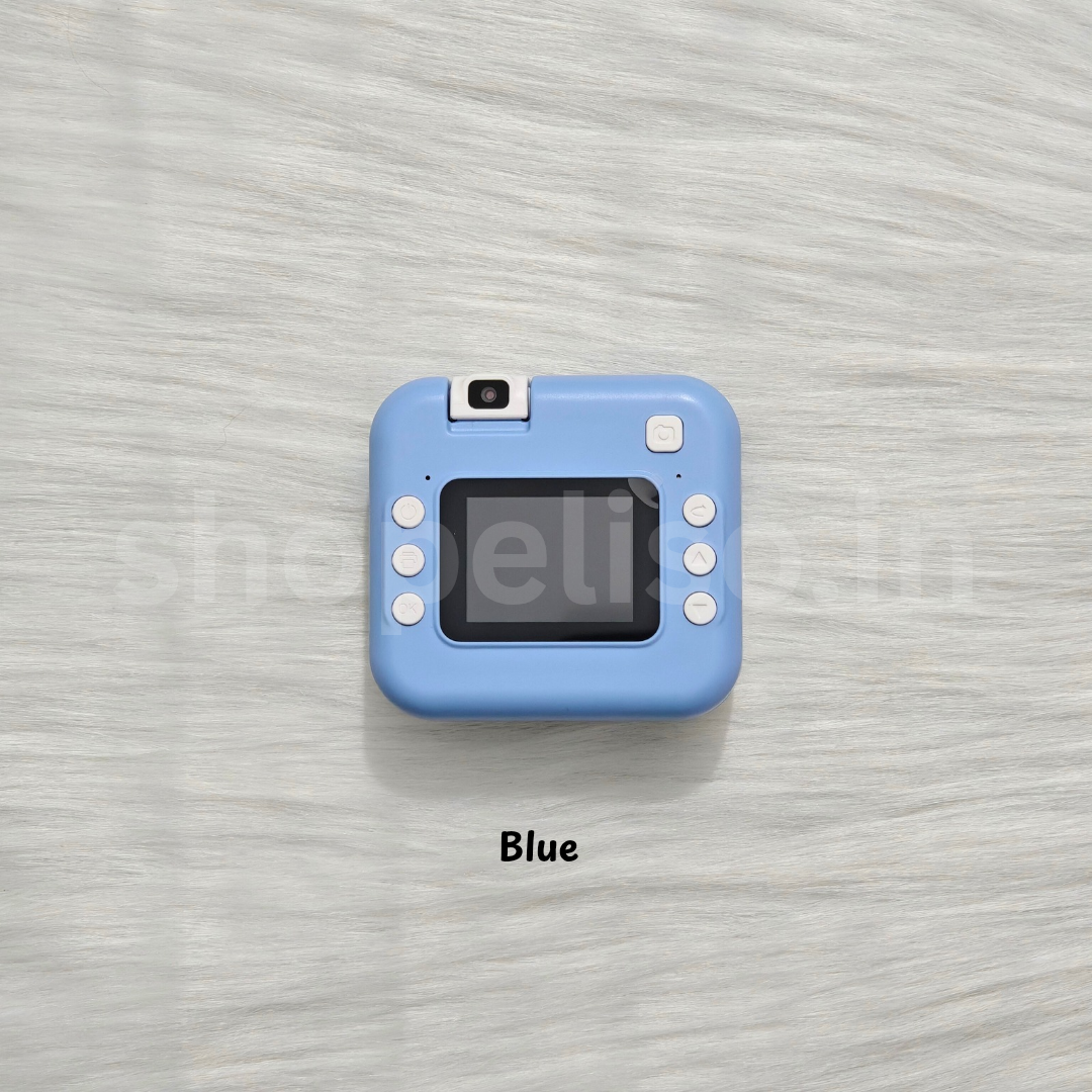 Eliso SnapSpin Instant Print Camera | 180° Rotating Lens