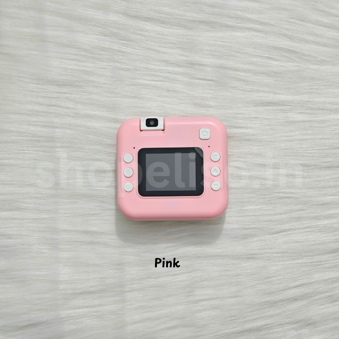 Eliso SnapSpin Instant Print Camera | 180° Rotating Lens
