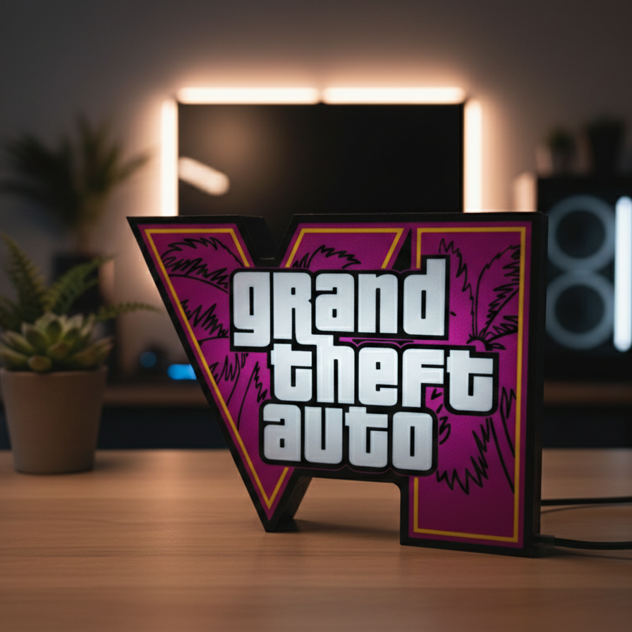 ELISO Neon Vice Glow Lamp