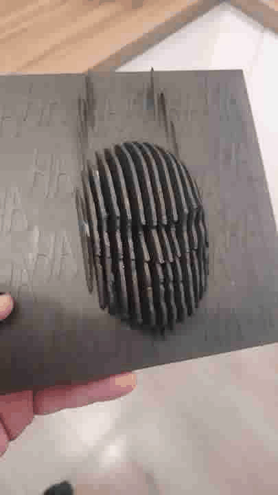 Batman and the Joker Layer Art | Dual Illusion Frame