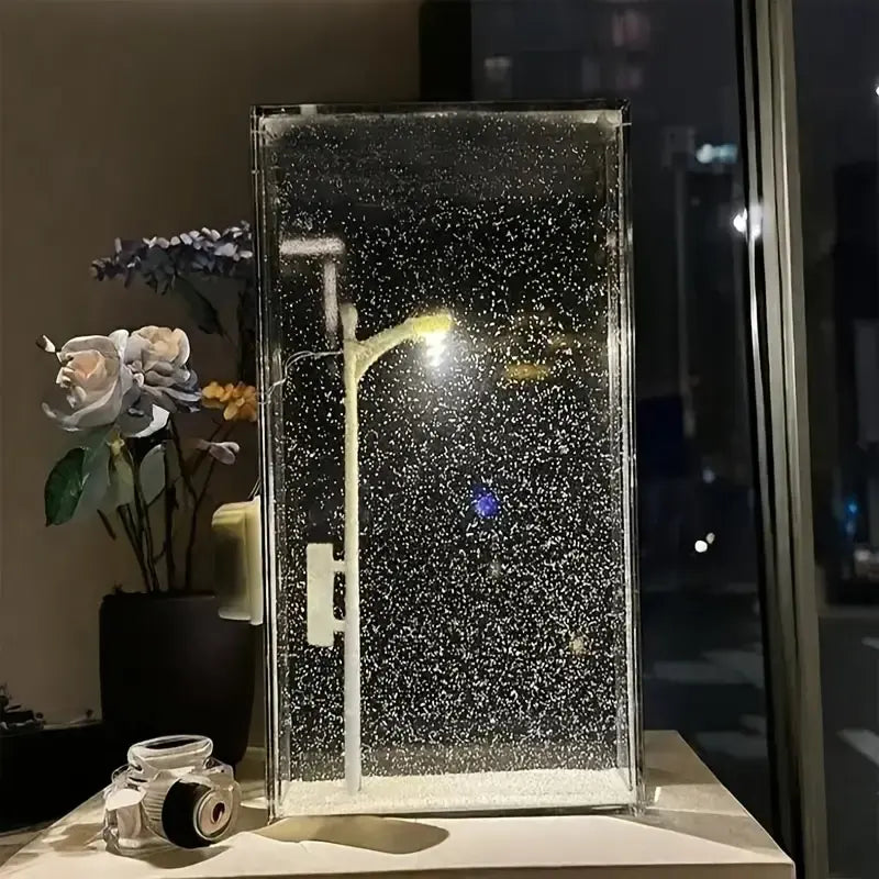 Eliso Snow Fall Lamp ❄️ | DIY ☃️