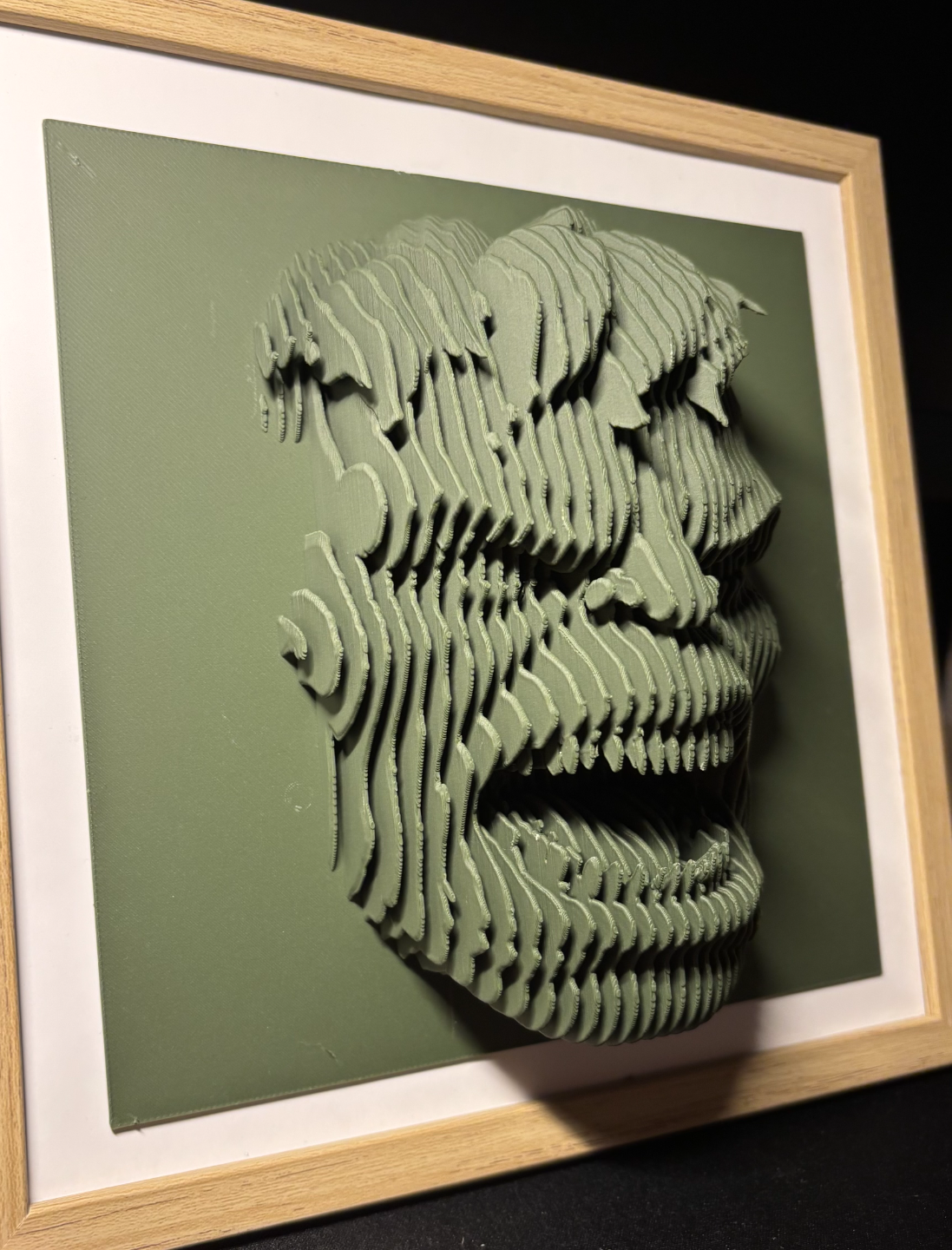 ELISO Hulk Layered Sculpture Wall Art