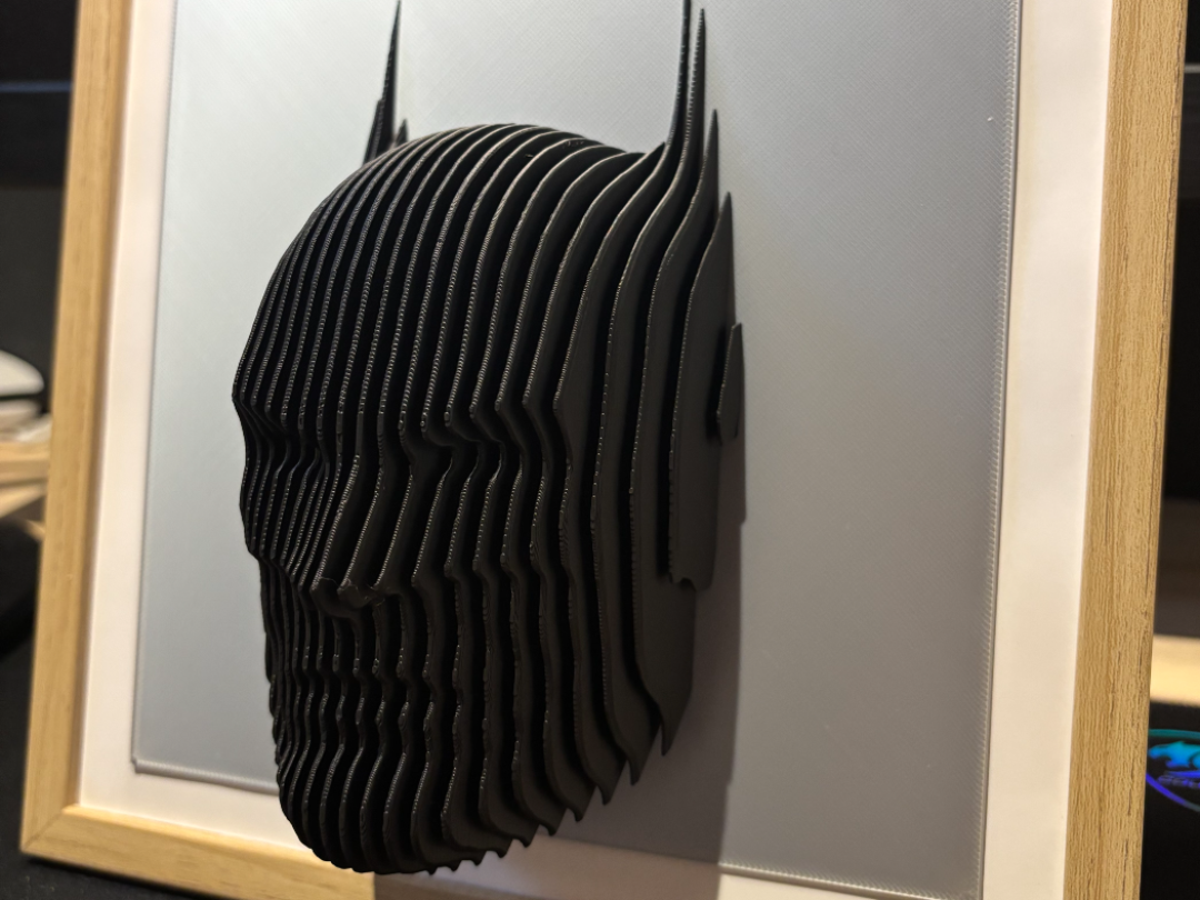 ELISO Batman Layered Sculpture Wall Art