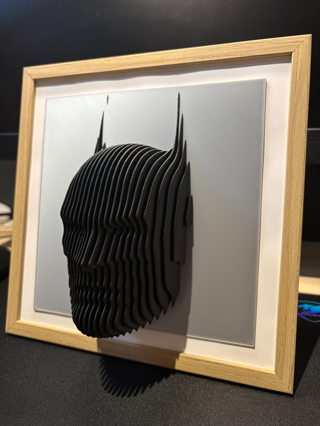 ELISO Batman Layered Sculpture Wall Art