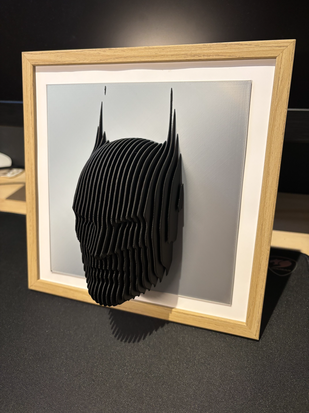 ELISO Batman Layered Sculpture Wall Art