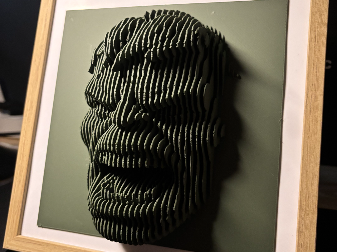 ELISO Hulk Layered Sculpture Wall Art