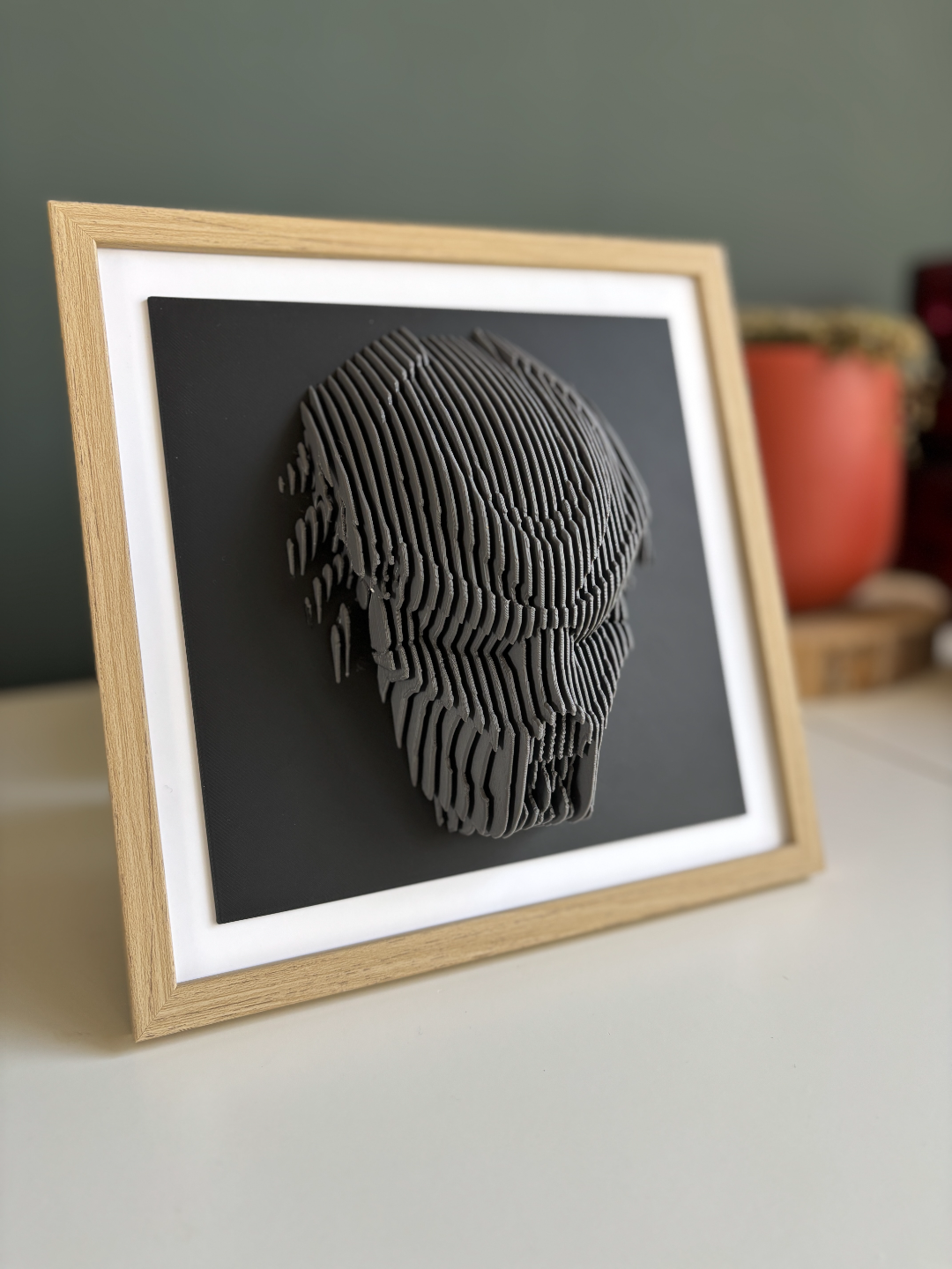 ELISO Predator Layered Sculpture Wall Art