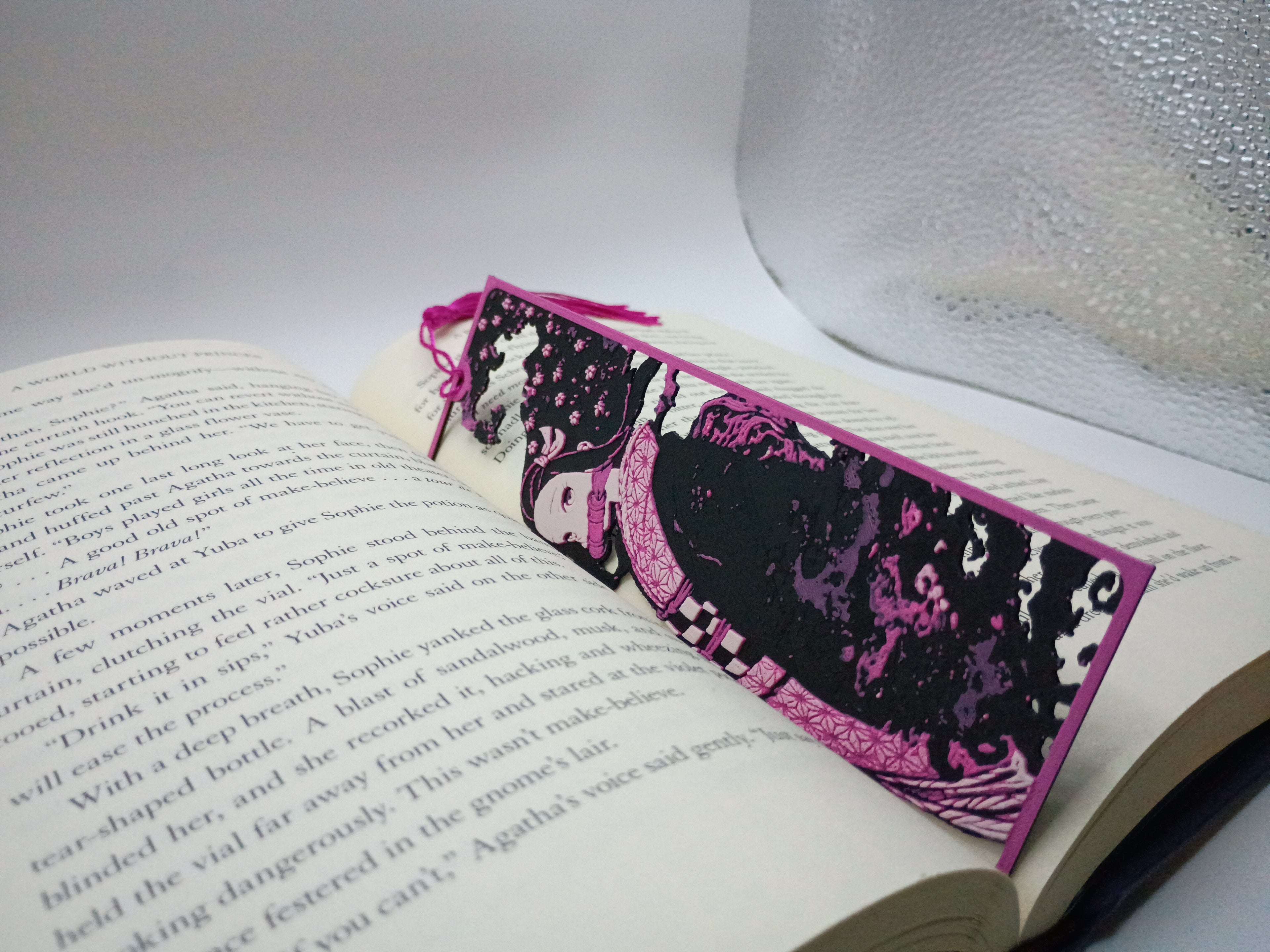 Eliso Nezuko Framed Cutout Bookmark