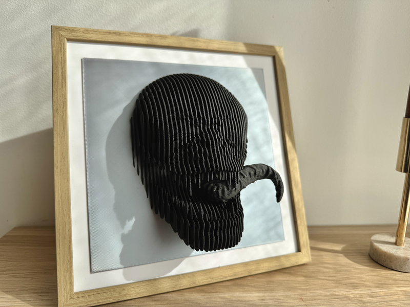 ELISO Symbiote Shadow Layered Sculpture Wall Art