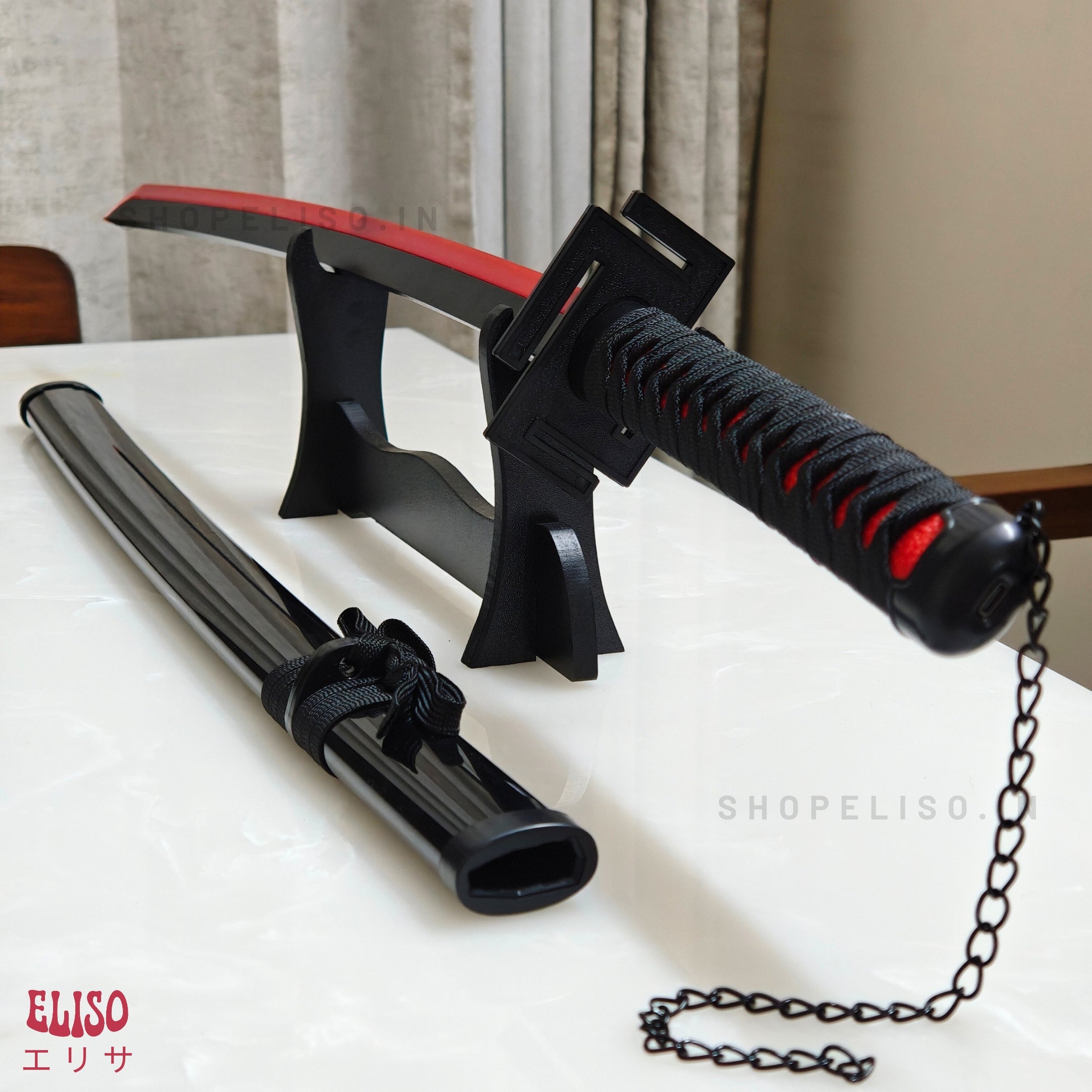 Eliso LED Katana | Ichigo Kurosaki Bankai – Bleach