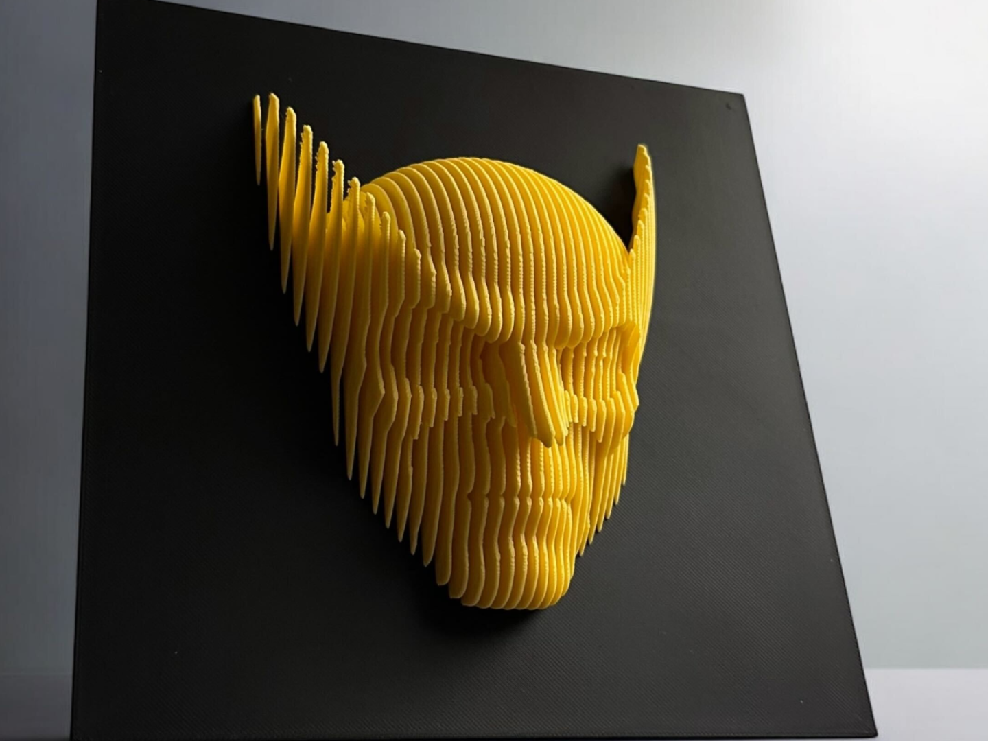ELISO Wolverine Layered Sculpture Wall Art