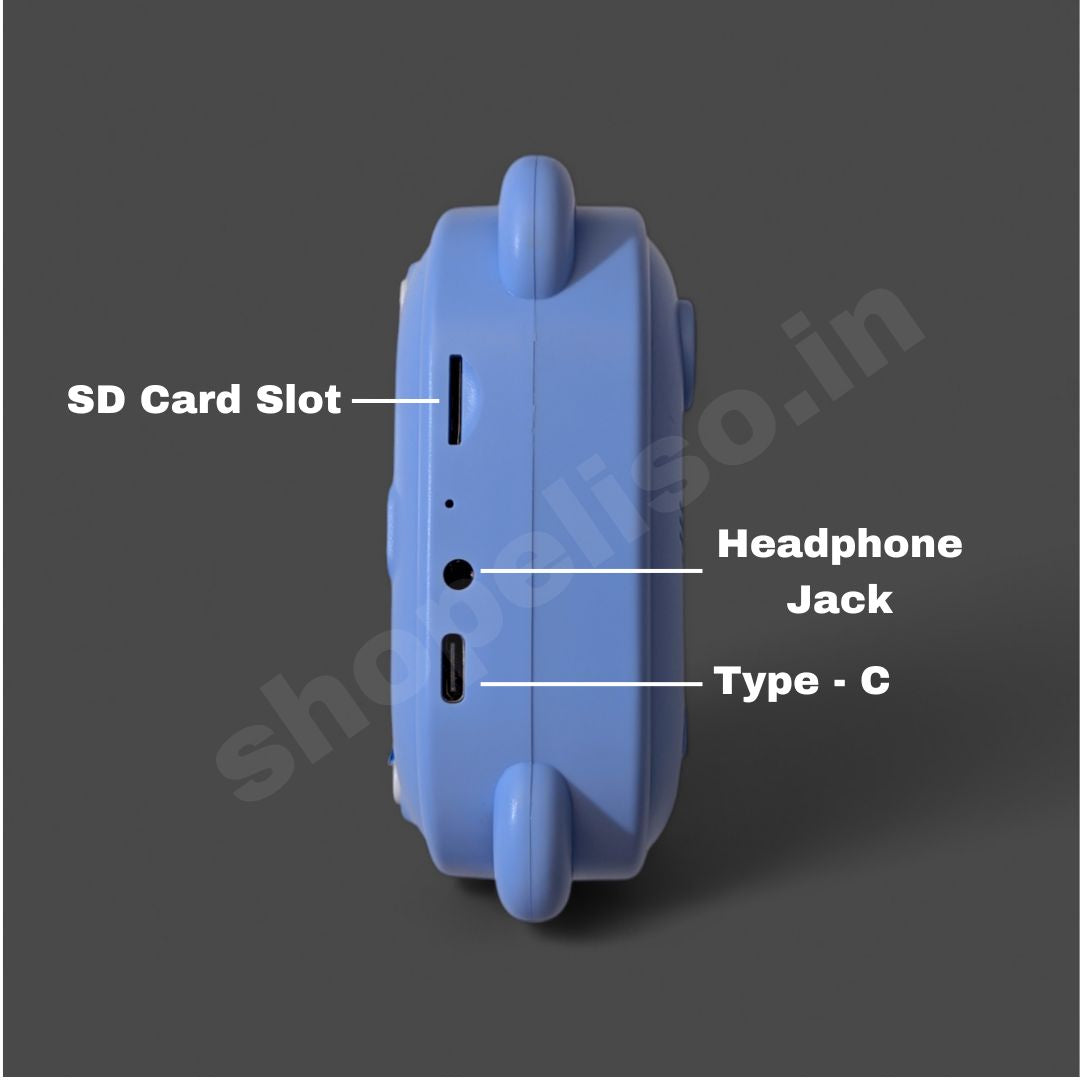 Eliso Instant Print Camera | Front and Back Camera