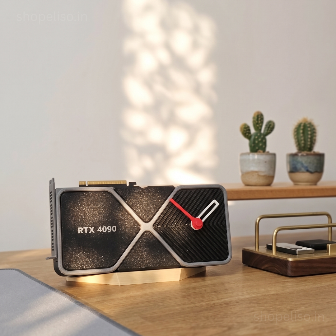 Eliso GPU Inspired Desk Clock – ELISO