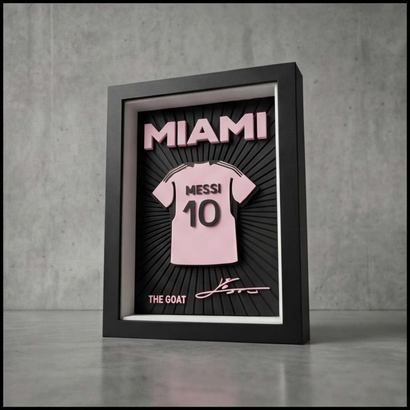 Eliso Customizable Frame – Miami Messi